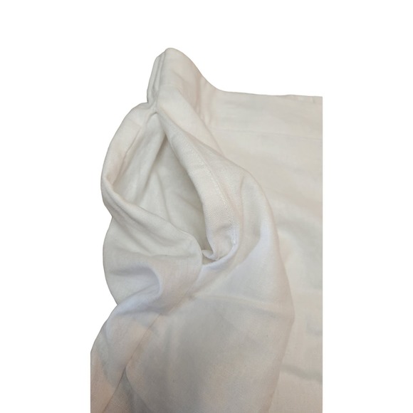 Calligraphie White Linen Skort Size XL Pockets - Picture 8 of 11